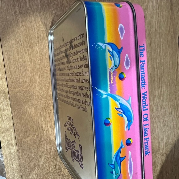Vintage Lisa Frank Dolphins tin - Picture 8 of 9
